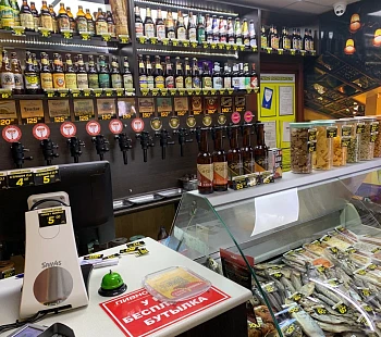 Магазин пива и закусок в районе м. Владыкино