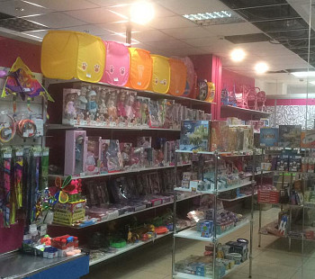 Популярный магазин игрушек в крупном ТЦ