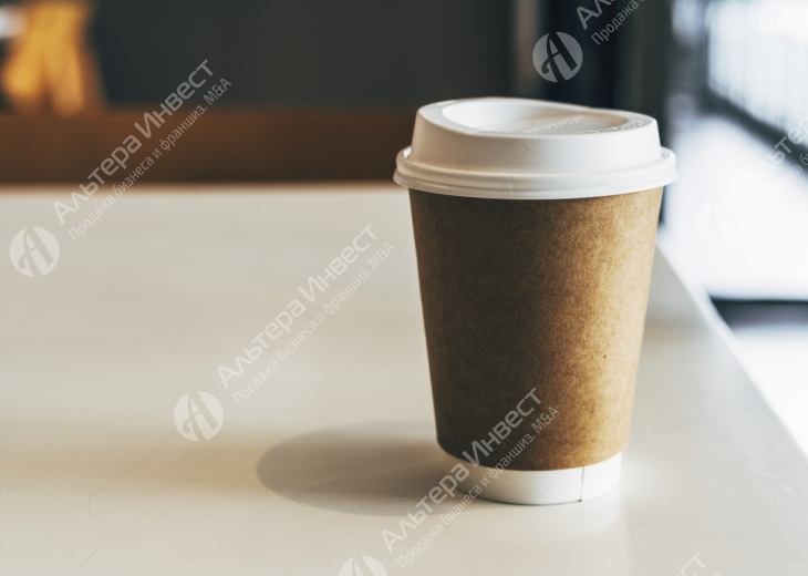 Кофейня(кофе с собой) в ТРЦ  у эскалатора Фото - 1