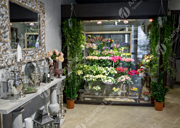 Премиальный цветочный магазин в богатом месте Фото - 1