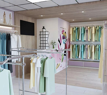 Магазин женской и детской одежды в ТРК / Бизнес по цене активов