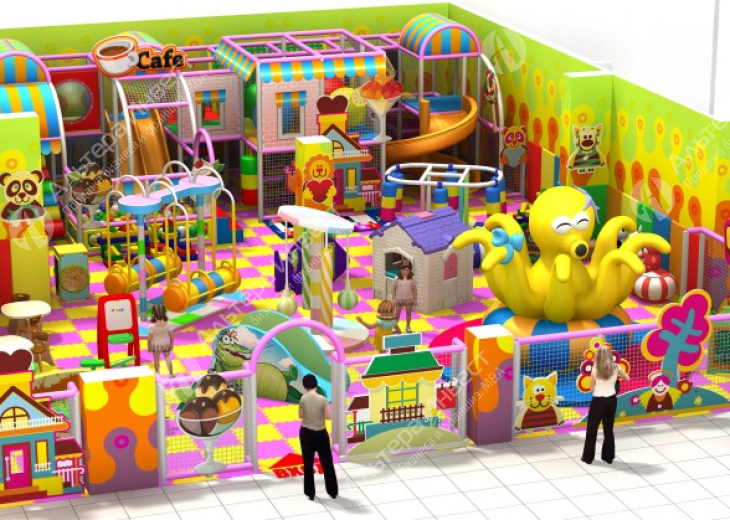 Детский игровой центр в крупном ТЦ в Жулебино. Фото - 1