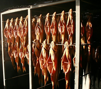 Коптильное производство мяса и рыбы