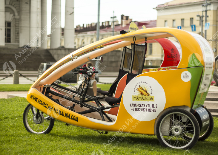 Велотакси с действующими контрактами на размещение рекламы Фото - 5