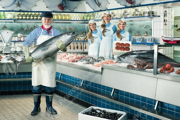 Магазин рыбы и морепродуктов. Фото - 1