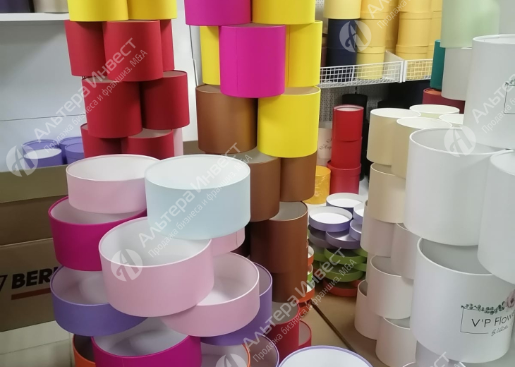 Производство по изготовлению цилиндрообразных коробок для цветов и подарков. Фото - 2