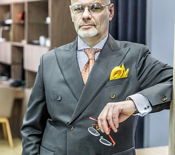 Бутик пошив итальянских мужских костюмов. VIP клиенты, собственный бренд