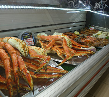 Магазин морепродуктов с Дальнего Востока премиум-класса
