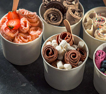 Франшиза «Жареное мороженое» – необычные десерты