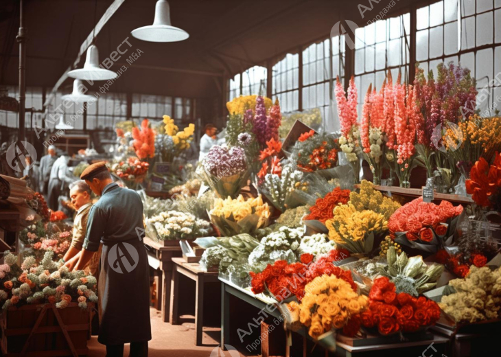 Цветочный магазин на рынке. 18 лет работы Фото - 1