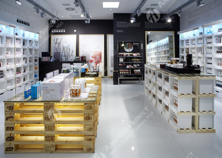Магазин корейской косметики в крупном ТЦ Фото - 1