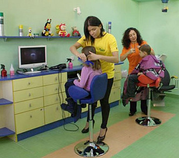 Детская парикмахерская на Парнасе 