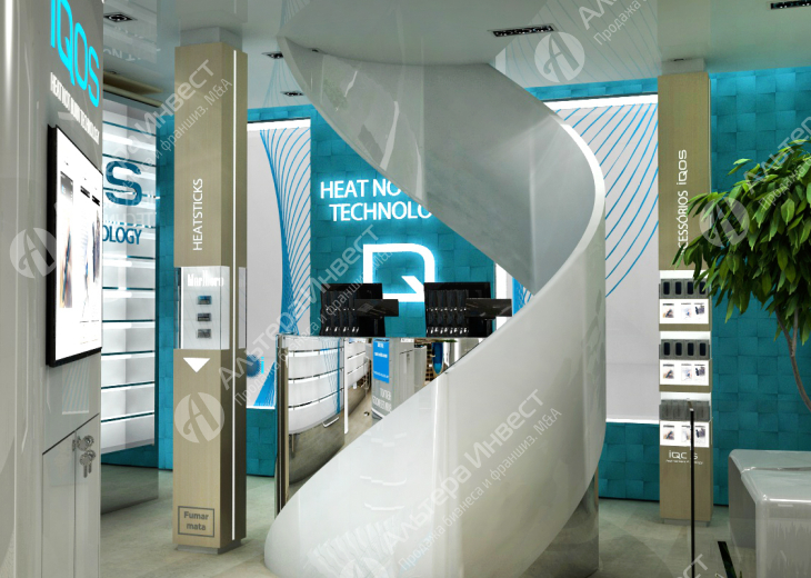 Сеть магазинов электронных сигарет у метро Фото - 1