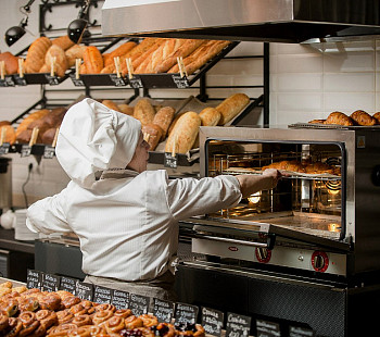 Пекарня-кондитерская в ТРЦ с автономными бизнес-процессами