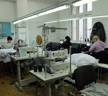Швейное производство с цехами в собственности