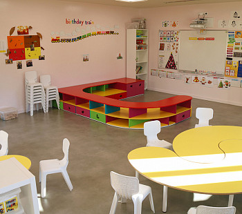 Центр детского развития с набранной группой детей