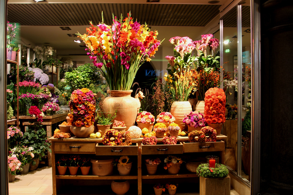 Дизайн цветочного магазина