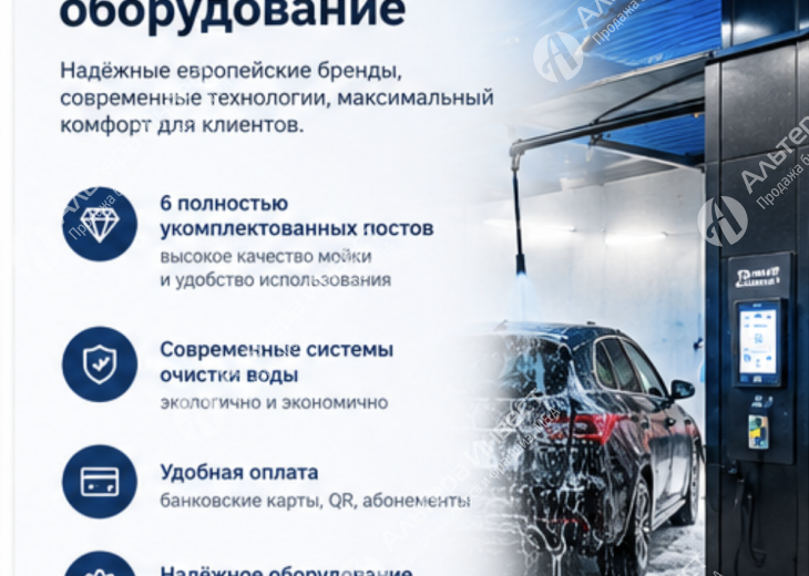 Автомойка самообслуживания  на 6 постов Фото - 3