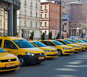 Таксопарк с базой водителей