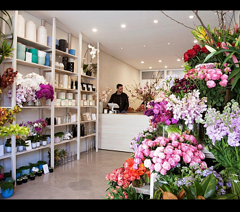 Магазин экзотических цветов в центре Москвы в 20 минутах от Кремля