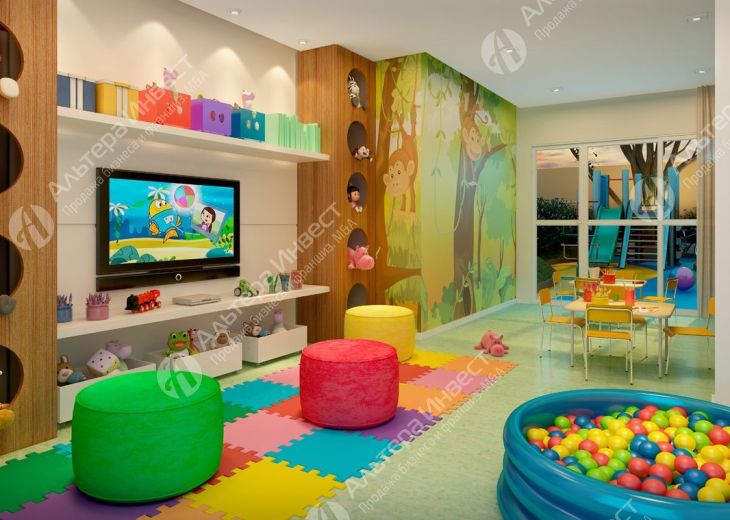 Детская игровая комната в жилом массиве Фото - 1