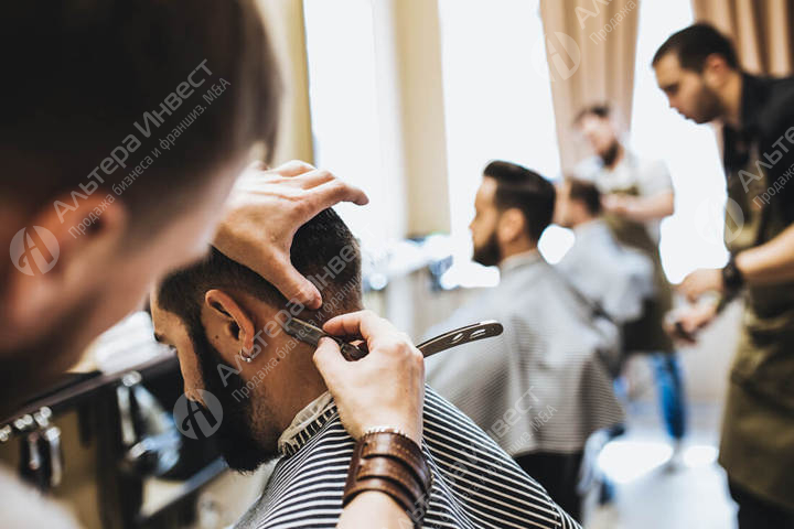 Прибыльная мужская парикмахерская (барбершоп)  Фото - 1