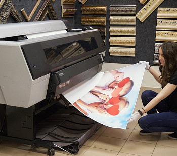 Готовая студия для печати картин и крупных полотен. 