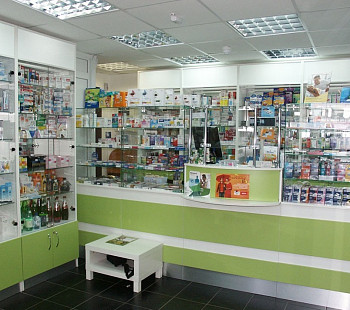 Аптека в центре города в ТЦ