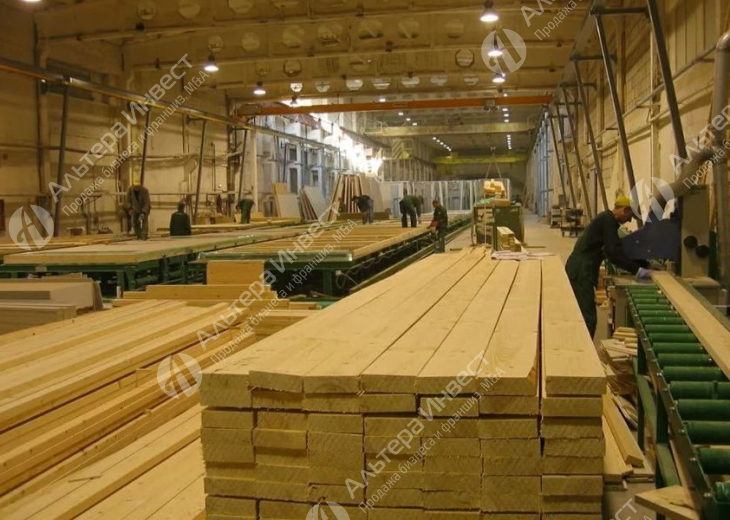 Деревообрабатывающий завод в Архангельске Фото - 1