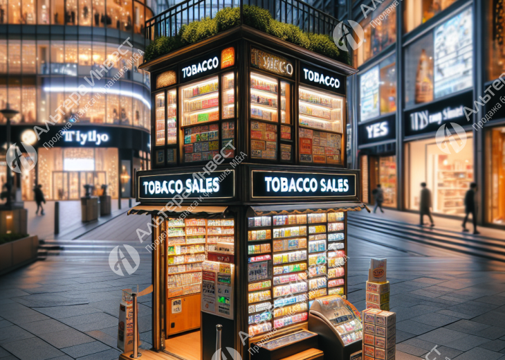Продажа табачного киоска в торговом центре Площадь (центр города Бор) Фото - 1