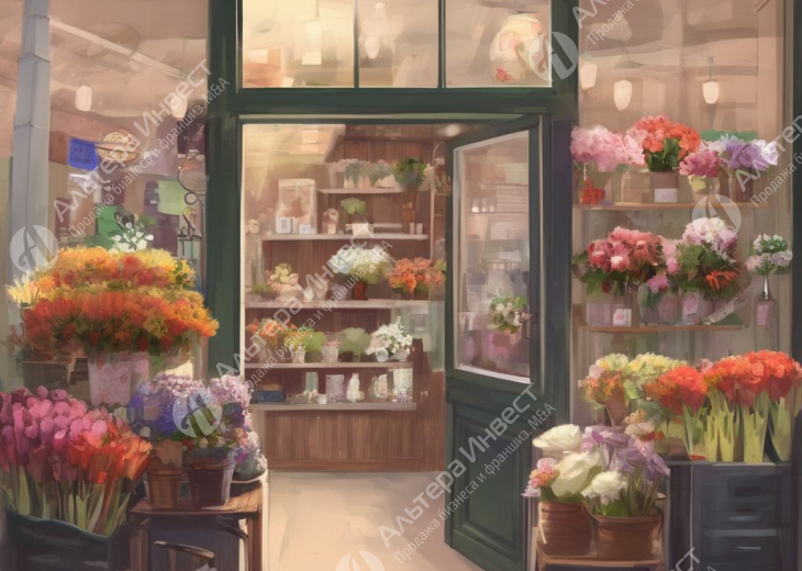Цветочный магазин | Продаже по цене активов | С субарендой Фото - 1