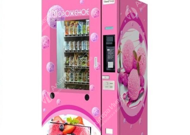 Автоматы с мороженным в учебных заведениях. Автоматизированный бизнес с подтверждением. Фото - 1