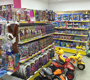 Популярный магазин детских игрушек