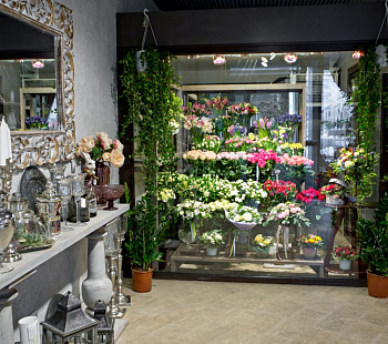 Премиальный цветочный магазин в богатом месте