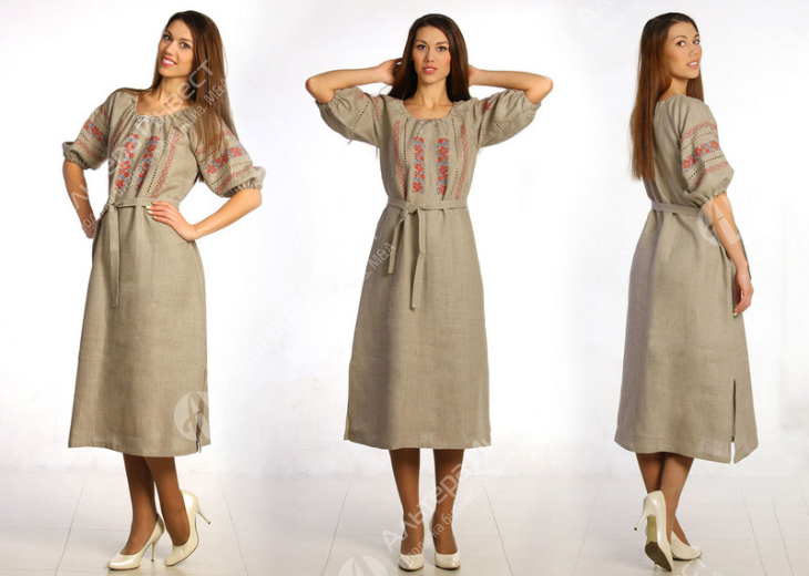 Производство женской одежды из льна с широкой базой постоянных оптовых клиентов  Фото - 1