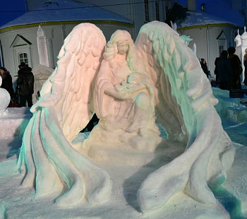 Конкурс ледовой, снежной и песчаной скульптуры