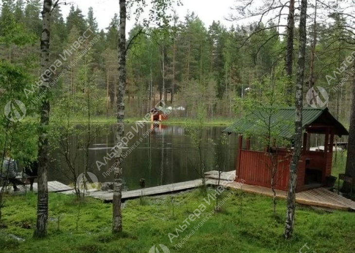 База отдыха на озере в Выборгской районе Фото - 1
