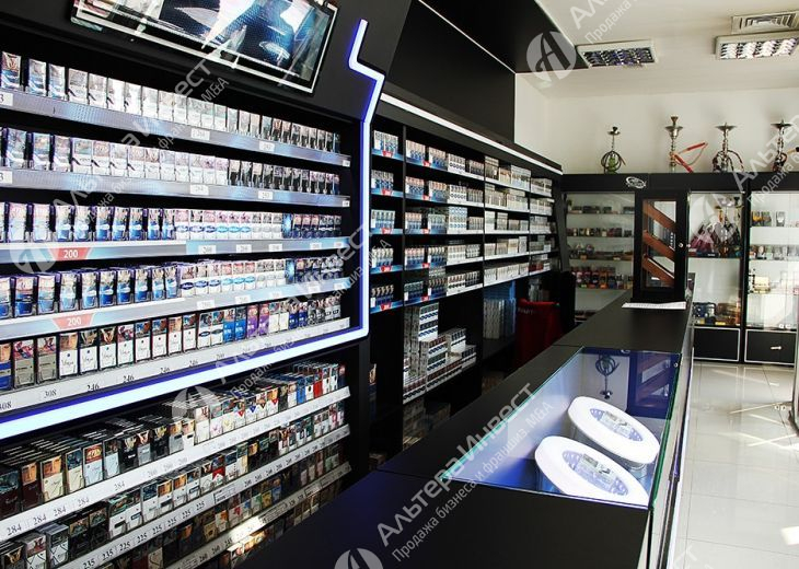 Табачный магазин известной сети с подтвержденным доходом Фото - 1