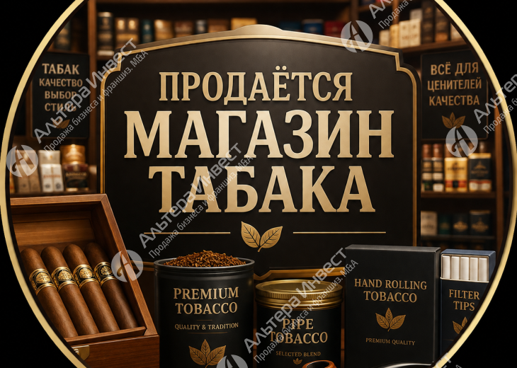 Магазин табака на выходе из метро.  Фото - 1