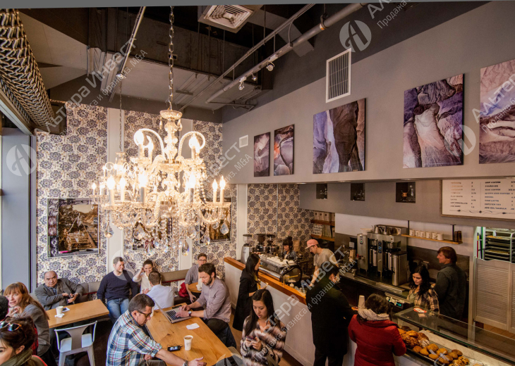 Стильная кофейня в центре города, прибыль более 200 000 руб в месяц Фото - 1