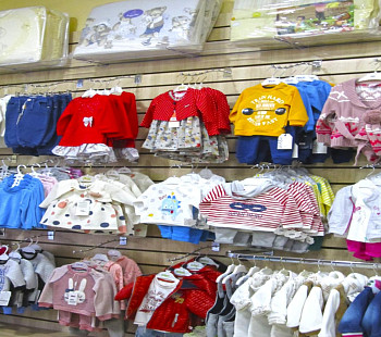 Магазин детской одежды в центре