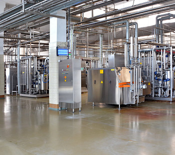 Современный молокозавод 300 тонн готовой продукции