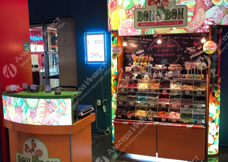 Сеть магазинов сладостей в крупнейших ТРЦ  Фото - 1