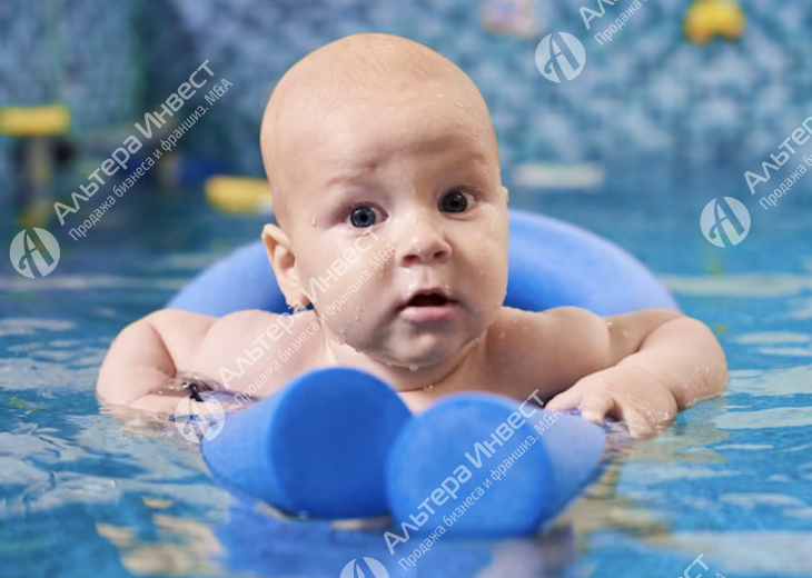 Студия раннего плавания для детей от 2-х месяцев. Собственный бренд. Фото - 1