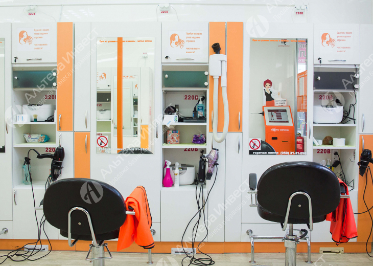 Экспресс-парикмахерская в проходной локации с укомплектованным штатом Фото - 1