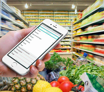 Мобильное приложение по доставке продуктов питания