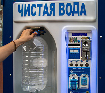 Сеть аппаратов питьевой воды в Приморском районе 
