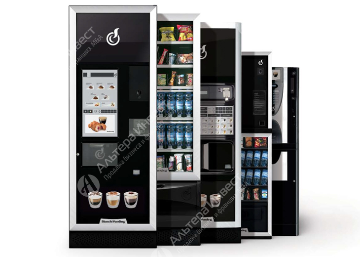 Вендинг сеть кофейных автоматов Фото - 1