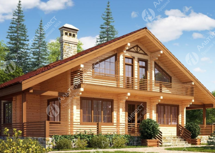 Сайт по продаже деревянных домов раскручен по SEO работает более 7 лет Фото - 1