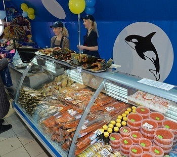 Магазин рыбы и морепродуктов   